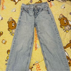 American eagle 90’s wide leg jeans